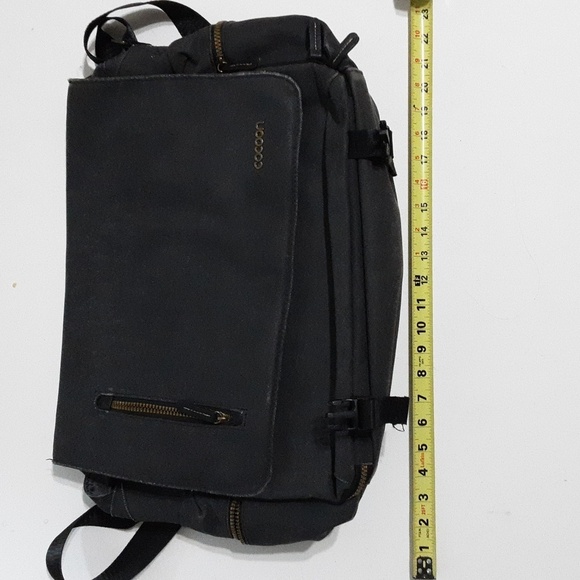 Cocoon IMS155BK Slim Tablet Messenger Sling con Grid-IT men washed black office - Picture 3 of 8
